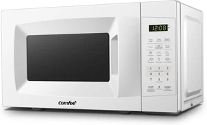 COMFEE' EM720CPL-PM Countertop Microwave Oven W/ Sound On/Off ECO Mode & Easy