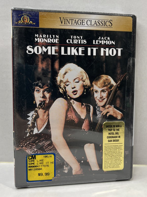 Some Like It Hot (DVD, 2001, Vintage Classics) Marilyn Monroe - New/Sealed 