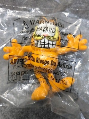 GARFIELD Vintage PAWS Bendee  Figurine Smiling 3'' Sears 2007 NEW