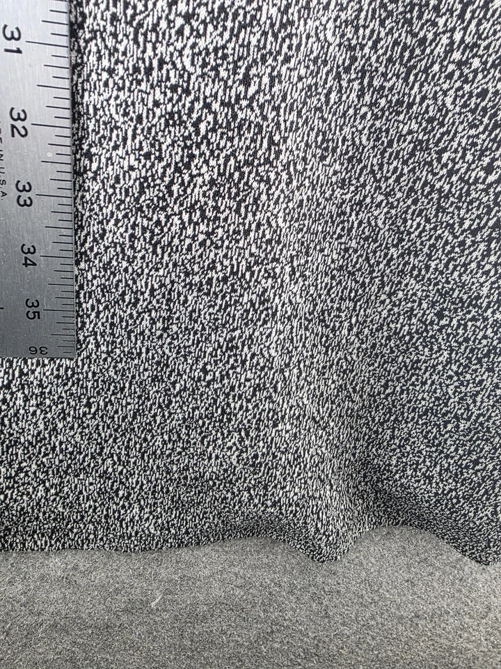 Vestido Lane Bryant para mujer 18/20 negro blanco calce y acampanado cuello en V manga campana plus Foto 4 de 4