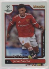 2021-22 Topps Merlin Collection Chrome UCL Refractor Jadon Sancho #56 0g27