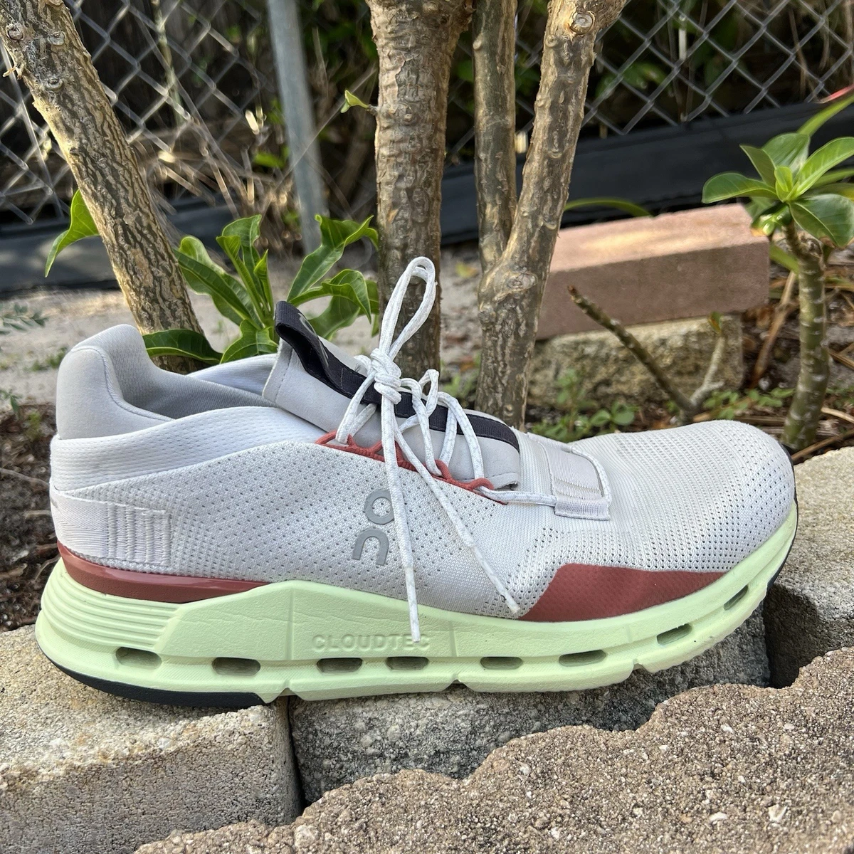 ON Cloudnova White Limelight for sale | eBay