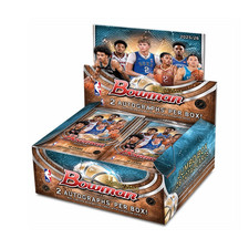 Bowman 2025/26 Basketball NBA Jumbo Box 2 Autographs Per Box 28 Cards
