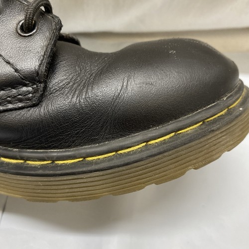Dr Martens Delaney Air Wair Black Boots Zip and Lace UK 3 - Picture 18 of 24