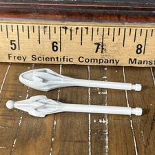 Power Rangers Wild Force DX Black & White Bear "Missiles" Pair Bandai Original