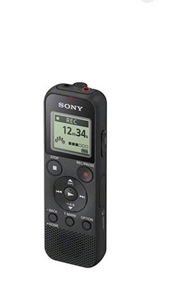 Sony ICD-PX370 Mono Digital Voice Recorder with Built-In USB Recorder, Black