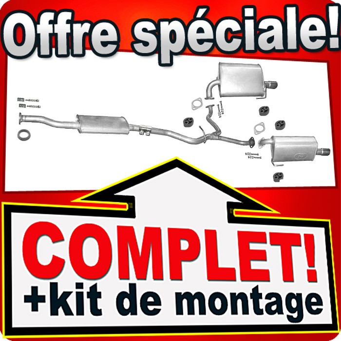 Échappement Subaru Legacy IV 3.0 24V Outback III automatique tube gaz