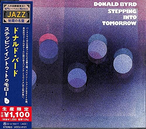 CD Donald Byrd -Steppin' Into Tomorrow- (Limited Edition) from Japan