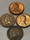 4 Pennie’s 1901, 1906, 1957D, 1964D
