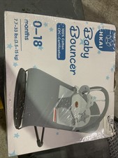 HKAI Baby Bouncer, Portable Baby Bouncer Seat for Babies 0-18 Months,...