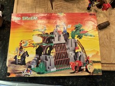 LEGO 6076 Castle: Dark Dragon's Den w/ Manual and Figures NO BOX
