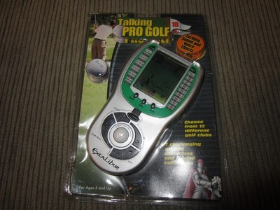 Excalibur Talking Pro Golf Handheld Electronic Game Model 383-CS New In Package
