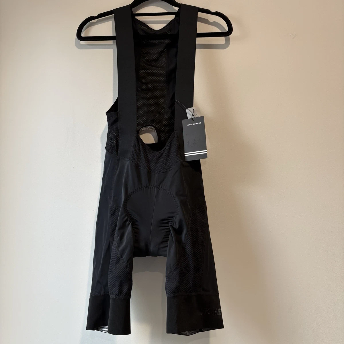 YKYWBIKE Men's Cycling Bib Shorts Black Size XS EU / S Asia Road Bike NWT