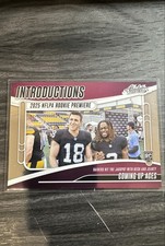 2025 Panini Absolute - Introductions Ashton Jeanty, Jack Bech #I-AJY (RC)