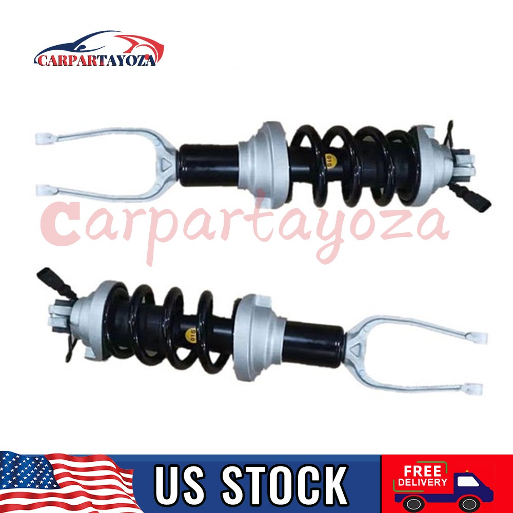 2x Front Left Right Shock Struts w/ Magnetic For Audi R8 V8 V10 5.2L 2016-2022