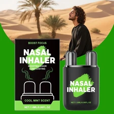 Nasal Stick Inhaler, Fresh Portable Vibe Essential Universal✲ Oil K9U9