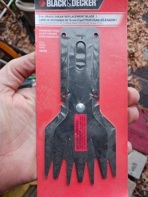 OEM Black & Decker 3 In. Grass Shear Replacement Blade RB07 Fits GS700