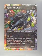 Spider-Man Noir - Borderless Marvel's Spider-Man MTG Magic The Gathering