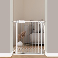 Fairy Baby 29-34" Wide Baby Gate for Doorways, Stairs, Hallways - Walk Through