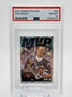 2021 Panini Stickers SB MVP #22 TOM BRADY Cracked Ice RARE PSA 10 Gem Mint POP 4