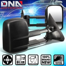 FOR 1997-2004 FORD F150 F250 LIGHT DUTY PAIR POWERED SIDE VIEW TOW TOWING MIRROR