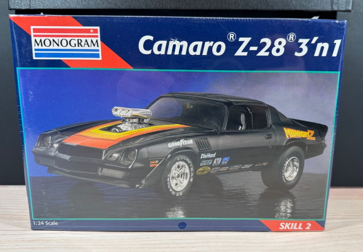 Vintage Monogram 1978 Chevrolet Camaro Z28 Midnight Z