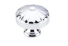 Top Knobs M1610 Hudson 1-1/4 Inch Mushroom Cabinet Knob In Polished Chrome, New!