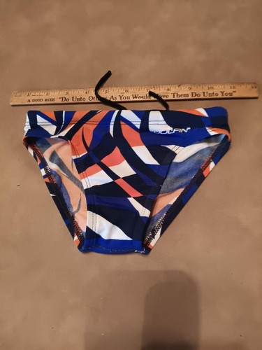 Speedo Diving Swim Brief, DOLFIN, Boy's Size 24.