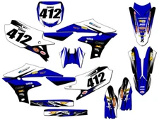 2020-2022 fits CYCRA POWERFLOW YZ 250 FX VELOCITY Blue Senge Graphics Kit Com...