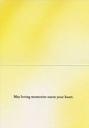 Sympathy Greeting Card - Sunrise Tree - Image 2 of 2