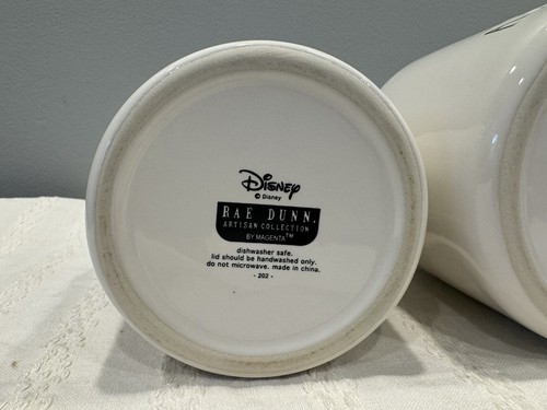 NEW  Rae Dunn Disney's ALICE IN WONDERLAND Set Of 3 Canisters Artisan Collection - Picture 12 of 14