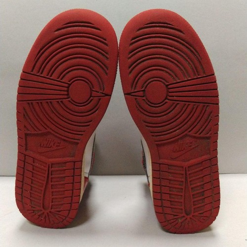 NIKE AIR JORDAN 1 HIGH Chicago White x Red x Black US3.5Y 1994 Early Reissue - Picture 5 of 10