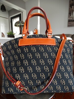 DOONEY BOURKE Canvas/Florentine Vachetta Leather