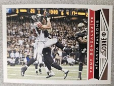 Tony Gonzalez 2013 Score #12 Atlanta Falcons Kansas City Chiefs Football Card
