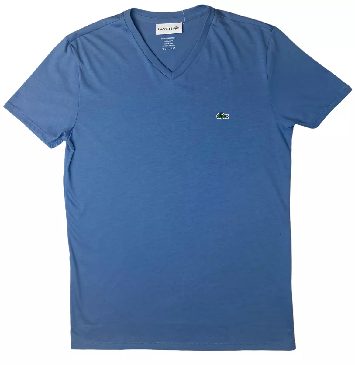 Lacoste v neck shirt deals