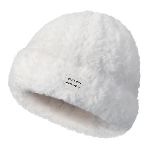 Ski Hat Women Winter Outdoor Heat Storage Warm Plush Knitted Sports Cap Cycling - Picture 12 of 12