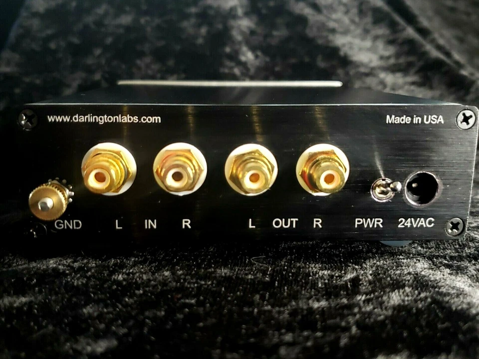 Darlington Labs MM6B: Discrete 68V J-FET RIAA MM Phono Preamp (+35 to +40dB) - Image 2 of 4