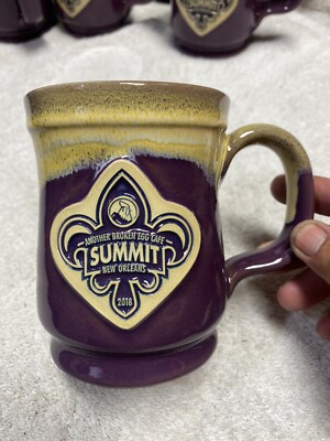 Deneen Pottery Coffee Mug Another Broken Egg Cafe Summit New Orleans 2018 #6
