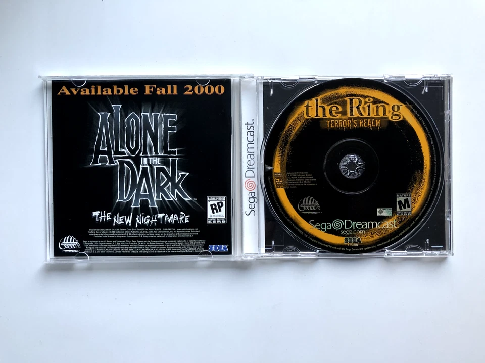 The Ring: Terror's Realm Sega Dreamcast complete survival horror usa ntsc import - Image 3 of 3