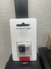 Metal Mini Mouse Mover with 2 Buttons Undetectable Tiny Mouse Jiggler with ON/Of