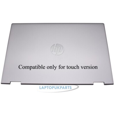 Passend für HP Pavilion X360 14-CD0002NQ LCD Silber Backcover Top Case Heckdeckel