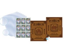 Recharge collection de cartes Pokemon style livre ancien design japonais