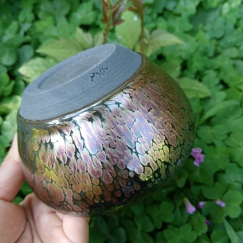 308 Handcrafted Jianzhan Tenmoku Tea Cup w/great glaze 7.1oz Matcha Bowls Gift - Picture 8 of 10