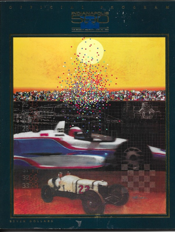 1993 Indianapolis 500 Official Program