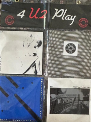 U2 レコード 4枚 U2 4 U2 Play 4 x 7