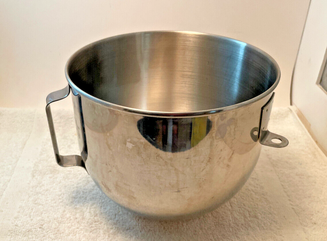 5 Quart Stainless Steel Mixing Bowl With Handle Bowl Lift Mixers for KitchenAid