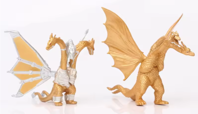 Godzilla Movie 4 pcs Set 4 Inch Figures . US Seller Free Shipping