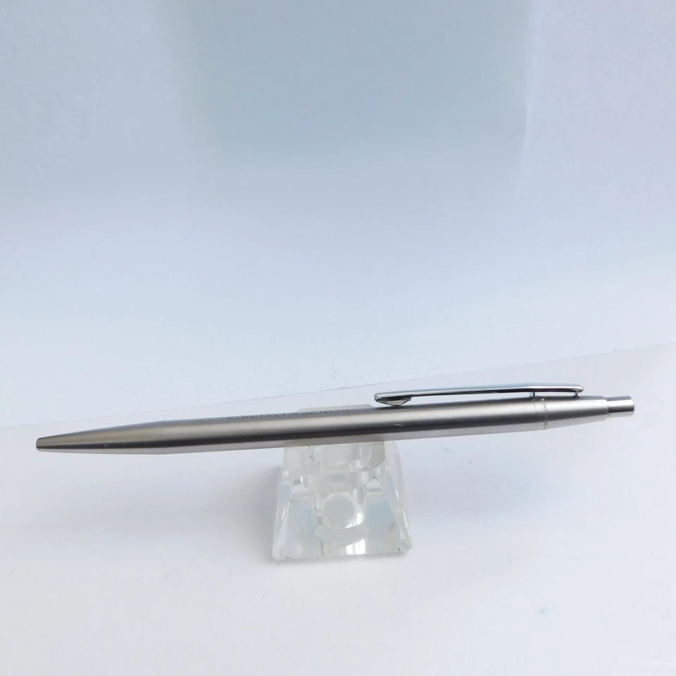 Vintage MONTBLANC NOBLESSE Gray & Silver Trim Ballpoint Pen Germany1970s - Image 4 of 4