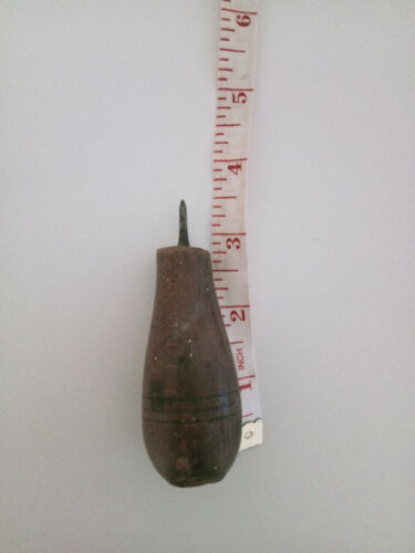 Vintage small bradawl with wooden handle, 3 inch long