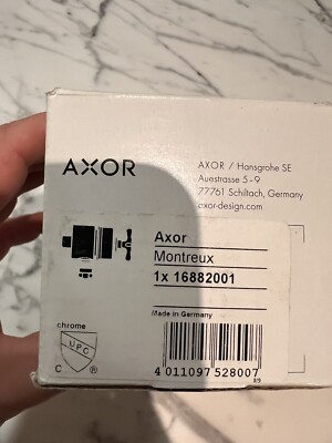 Axor Montreux 1 Handle Handheld Shower Valve In Chrome 16882001